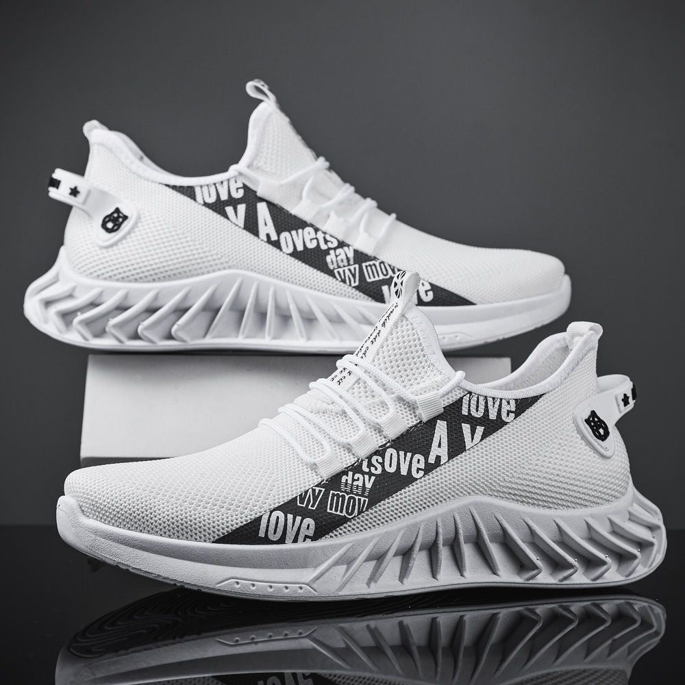 Damen Performance Sneakers mit atmungsaktivem Mesh-Obermaterial und rutschfester Laufsohle R&B