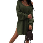 Damen Oversized Strickpullover im lässigen Design R&B