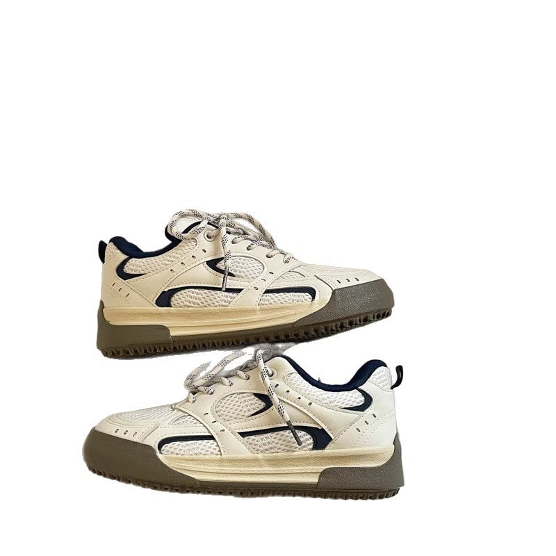 Damen Sportliche Sneaker mit atmungsaktiver Netzoberfläche und stabiler Sohle