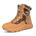 Herren robuster Tactical Stiefel mit verstärktem Knöchelschutz und atmungsaktiver Membran R&B