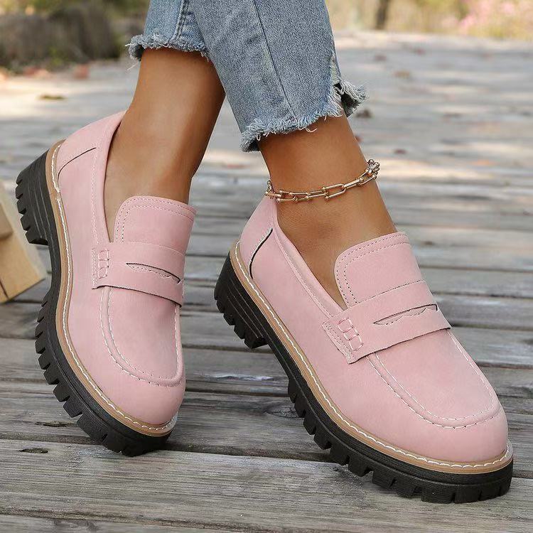 Damen bequeme und stylische Mokassins mit rutschfester Sohle R&B