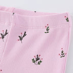 Mädchen Schlagleggings mit floralem Muster R&B