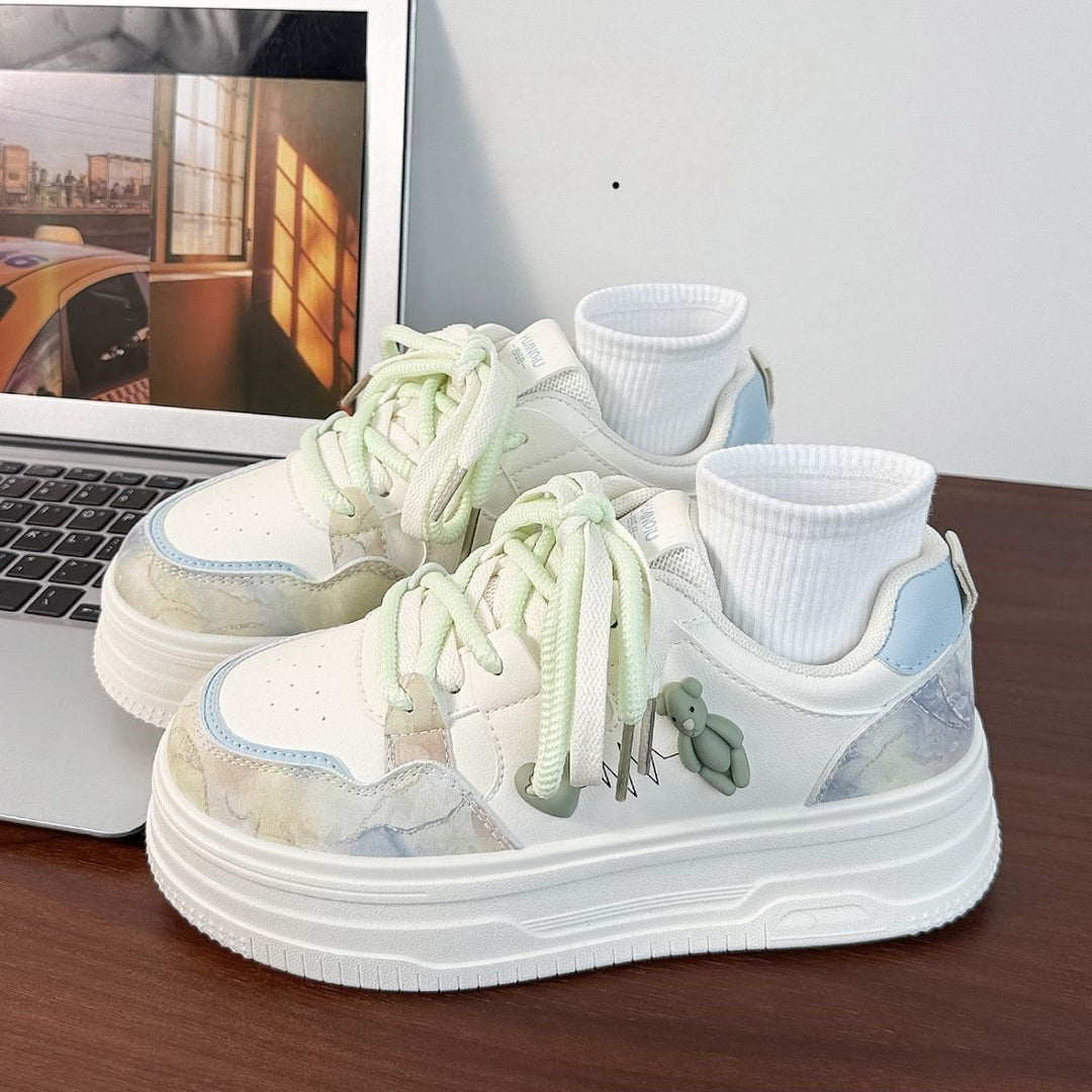 Damen Sportliche Sneakers mit verspielten Tierapplikationen und komfortabler Dämpfung R&B