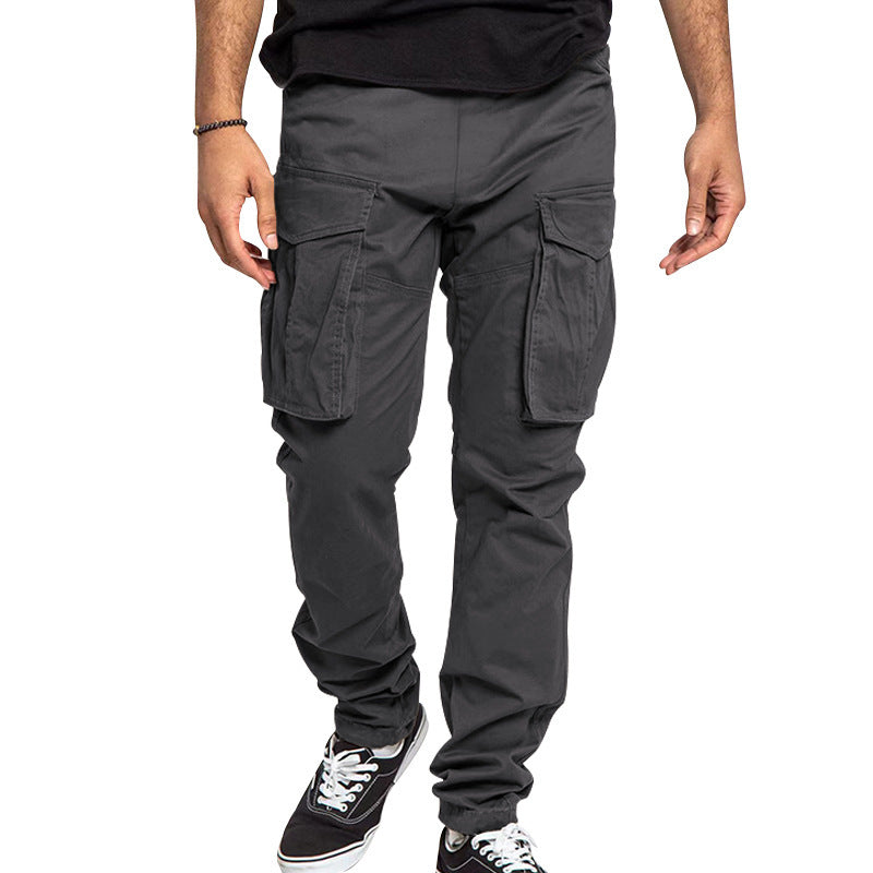 Herren Cargo-Hose mit elastischem Bund und zahlreichen Taschen R&B
