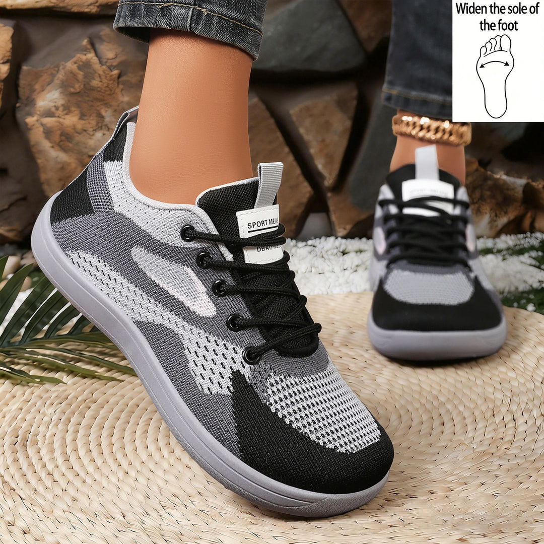 Damen Atmungsaktive Mesh-Laufschuhe mit rutschfester Sohle R&B