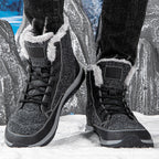 Damen Winterboots mit isolierendem Fleece-Futter und rutschfester Sohle R&B