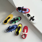 Damen Modische Sneakers im dynamischen Farbdesign mit atmungsaktiven Materialien