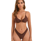 Damen Triangel-Bikini mit elegantem Ring-Detail R&B