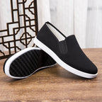 Damen Bequeme Slip-On Sneakers mit Elastikeinsätzen R&B