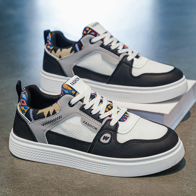 Damen Sportliche Sneakers mit vielseitigem Ethno-Muster R&B