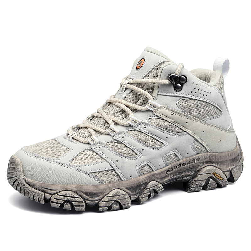 Damen Outdoor-Wanderschuhe mit rutschfester Profilsohle und atmungsaktivem Obermaterial R&B
