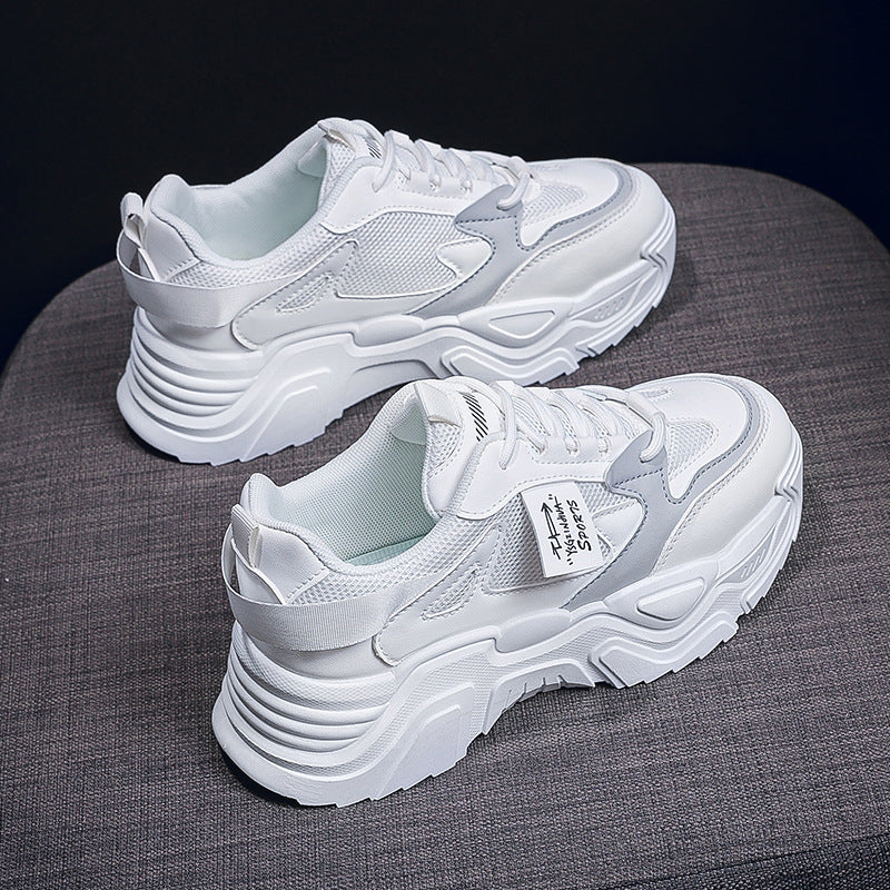 Damen Sneakers im modernen Chunky-Stil mit atmungsaktivem Obermaterial und gepolsterter Sohle R&B