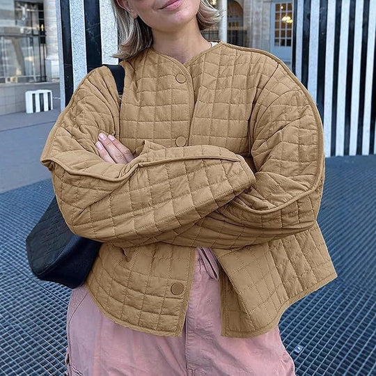 Damen gesteppte modische Leichtjacke R&B