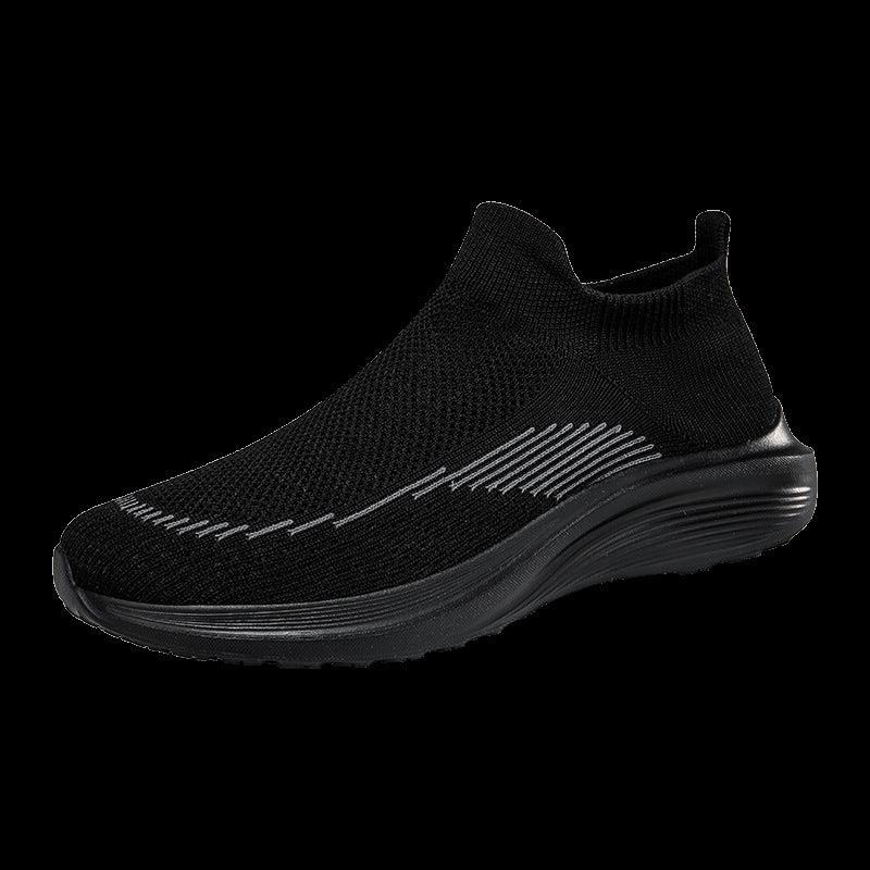 Damen Atmungsaktive Sport Sneakers mit flexiblem Strick-Obermaterial R&B