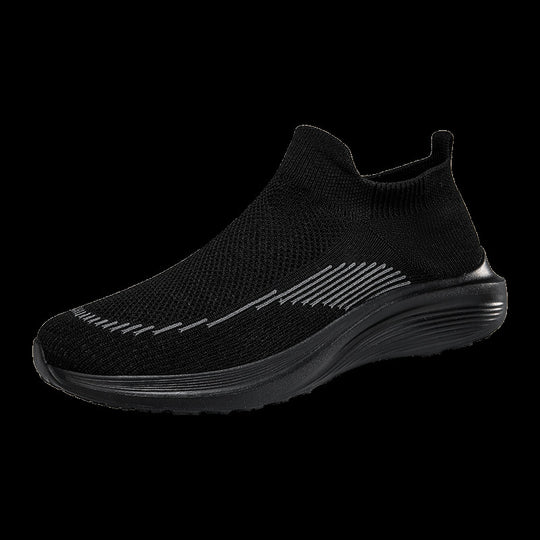 Damen Atmungsaktive Sport Sneakers mit flexiblem Strick-Obermaterial R&B