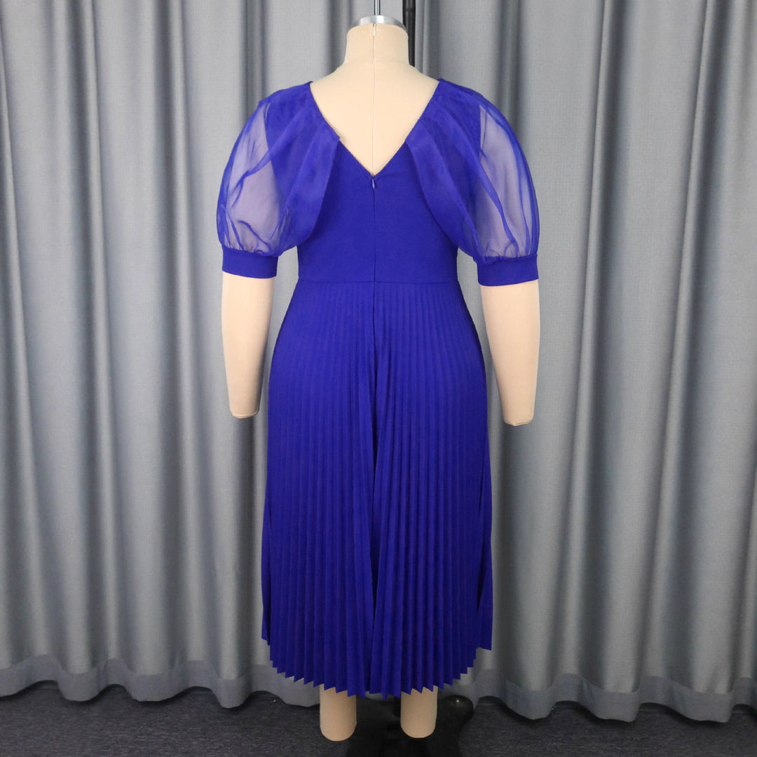 Damen Luftiges Midikleid mit raffinierten Chiffonärmeln R&B