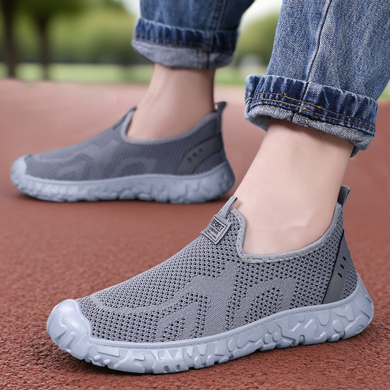 Damen Leichte und atmungsaktive Freizeitschuhe mit elastischem Einstieg R&B