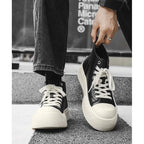 Damen Hohe Sneakers mit modischem Plateau und robustem Obermaterial
