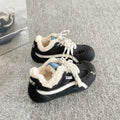 Damen Sneaker mit wärmendem Fleece-Innenfutter und modischem Design R&B