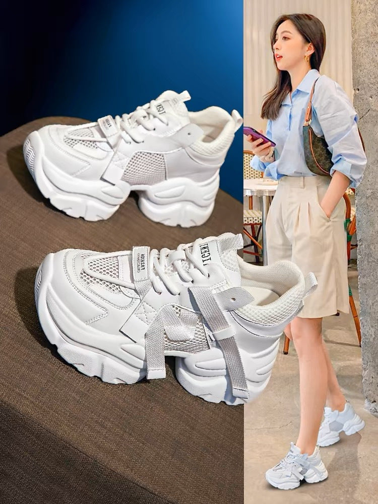 Damen Chunky Sneakers mit futuristischer Silhouette und atmungsaktivem Obermaterial R&B