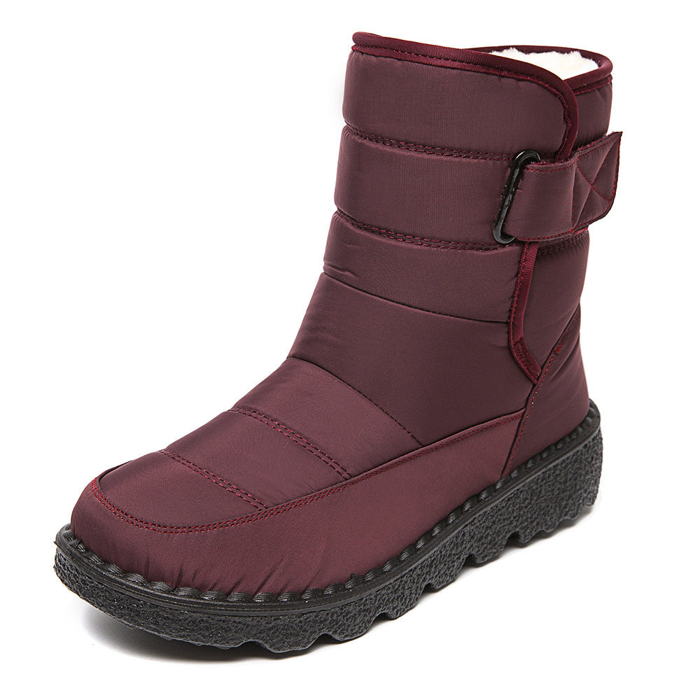 R&B | Wasserdichte High-Top Slip-On Schneestiefel