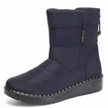 Damen Modische Winterstiefel mit isolierender Innensohle und rutschfester Sohle R&B