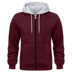 Herren Kapuzenjacke mit doppellagigem Material R&B