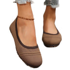 Damen Atmungsaktive Slip-On Ballerinas mit flexiblem Sohlenprofil R&B
