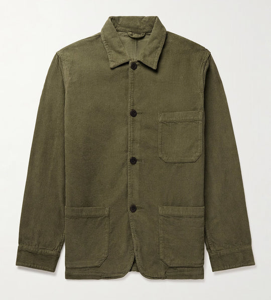 Damen lässige Cordjacke R&B