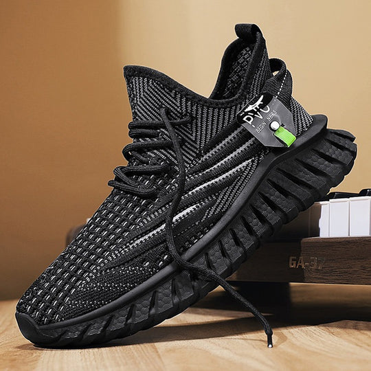 Damen Sportliche Leichtgewicht Sneakers mit atmungsaktivem Obermaterial und rutschfester Sohle R&B