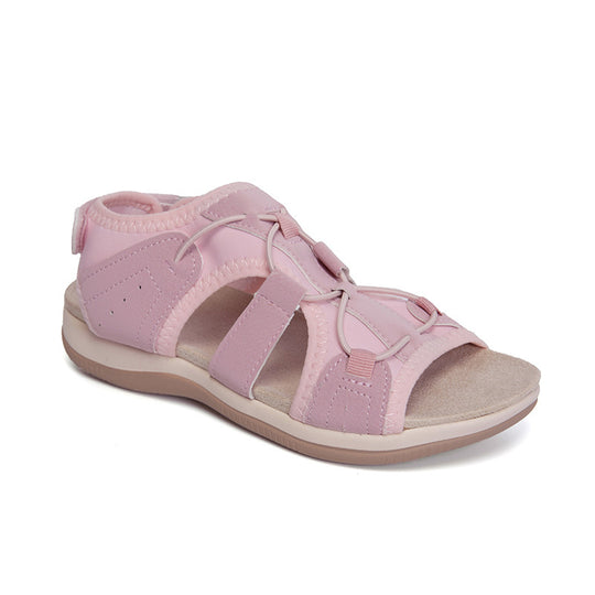 Damen Sportliche Freizeitsandalen mit flexiblem Riemendesign und geschlossenem Fersenbereich R&B