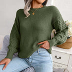 R&B | Einfarbige Strickpullover
