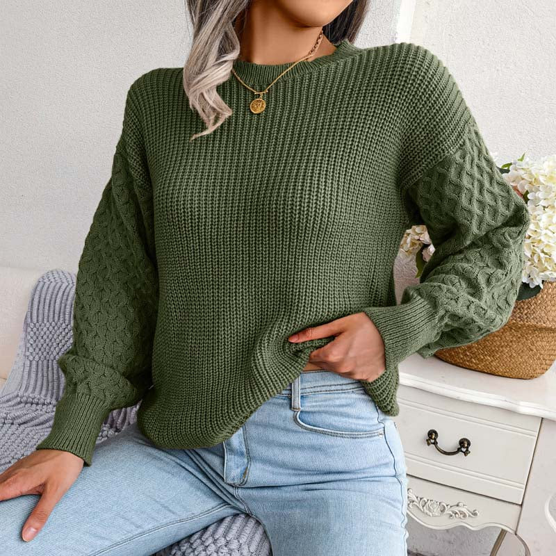 R&B | Einfarbige Strickpullover