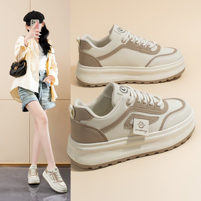 Damen Sneakers mit hoher Sohle von R&B