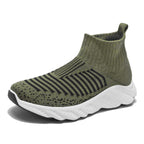 Damen Strick-Sneaker mit rutschfester Sohle und atmungsaktivem Obermaterial