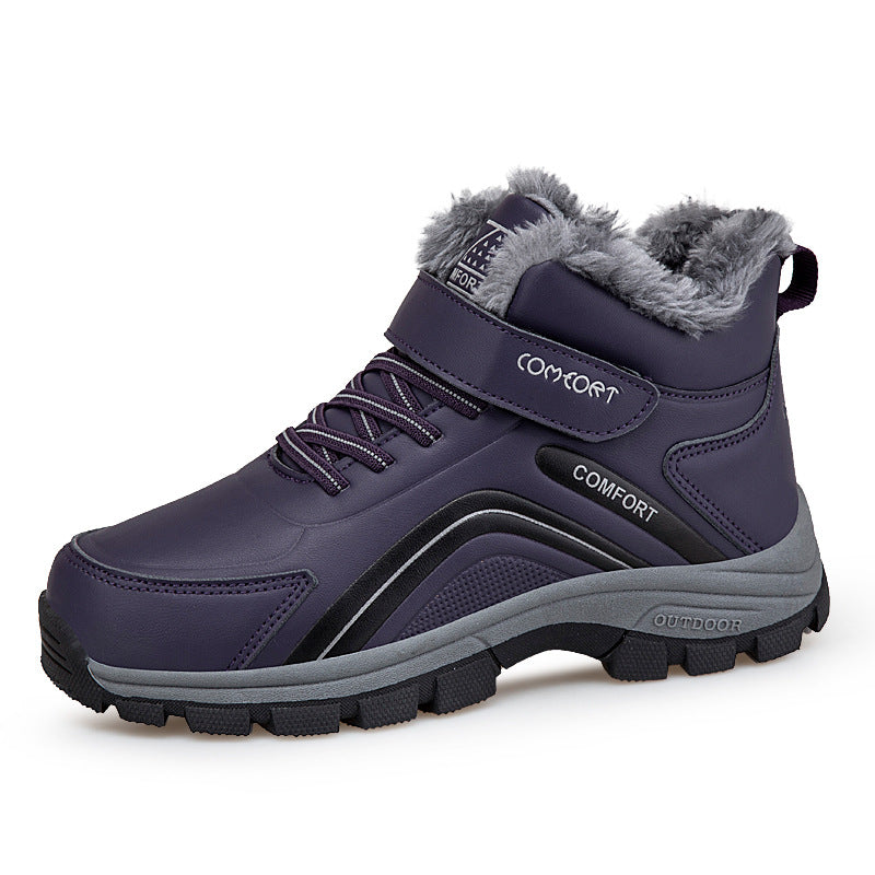 Damen wasserfeste Winterstiefel mit isolierendem Futter und rutschfester Sohle R&B