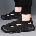 Damen Freizeitliche Mesh-Sandalen mit rutschfester Sohle R&B