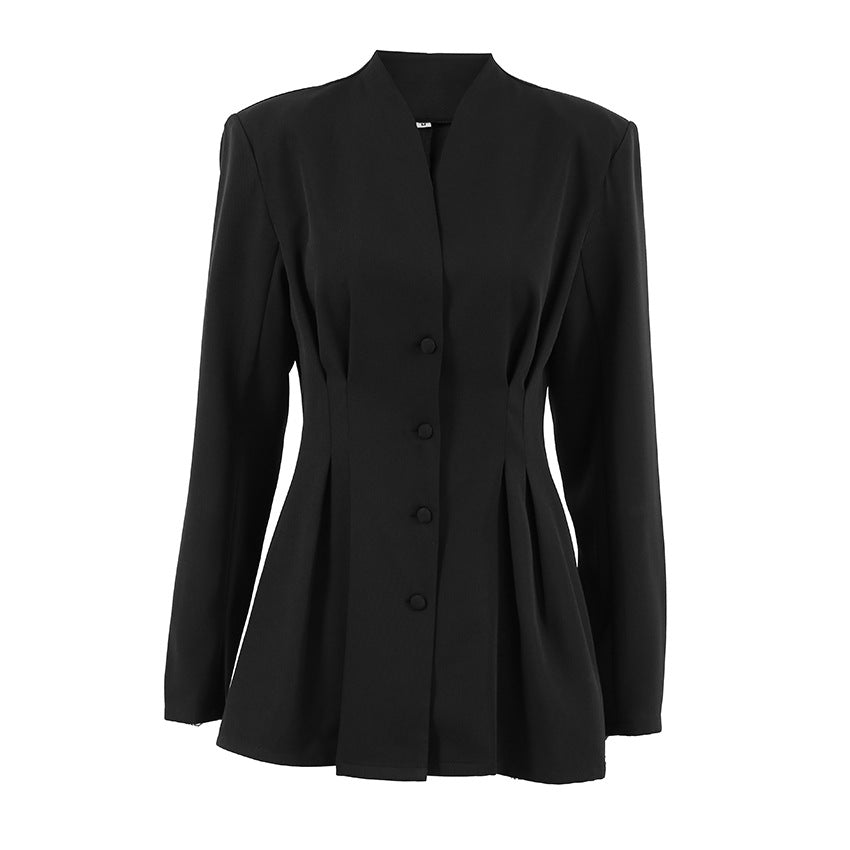 Damen Eleganter Blazer mit taillierten Akzenten R&B