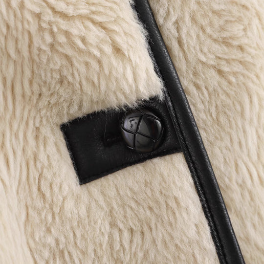 Damen kuschelige Fleecejacke R&B