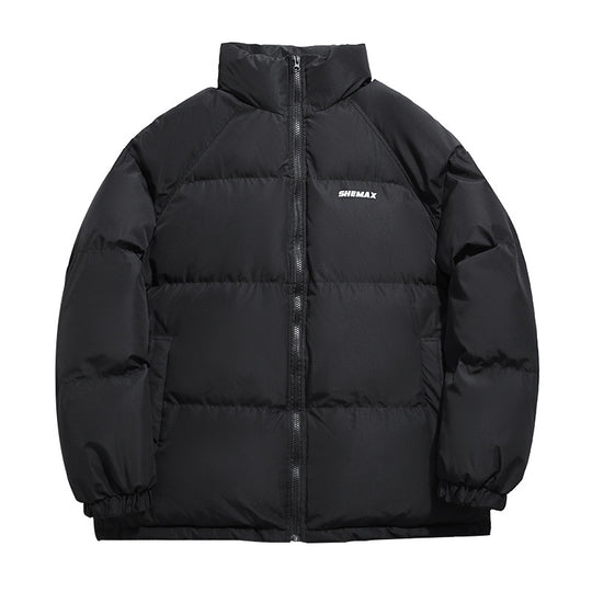 Damen isolierte Pufferjacke mit hochabschließendem Kragen und strukturiertem Steppmuster R&B
