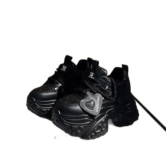 Damen Chunky Sneakers mit puffiger Sohle und innovativer Dämpfung R&B