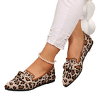 Damen elegante Mokassins mit dekorativem Knoten R&B