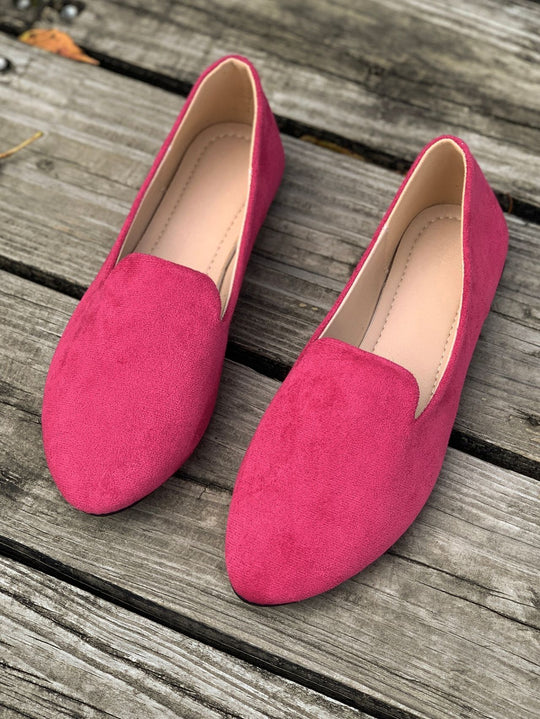Damen Mokassins mit eleganter Schnittform aus hochwertigem Wildleder R&B