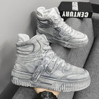 Damen Hohe Sneakers mit modernem Design und rutschfester Sohle