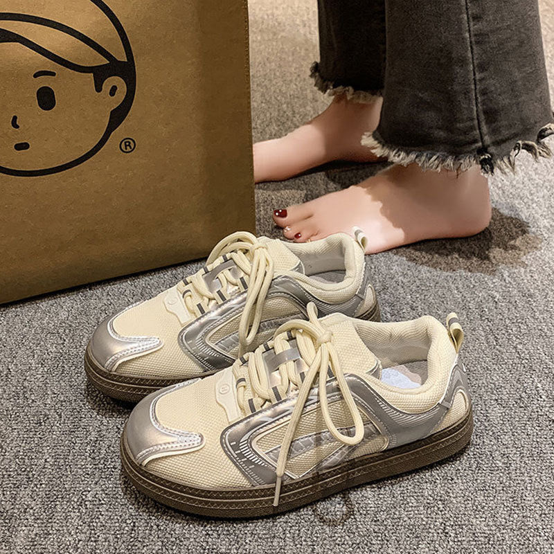 Damen Sneakers aus atmungsaktivem Mesh mit stoßdämpfender Sohle R&B