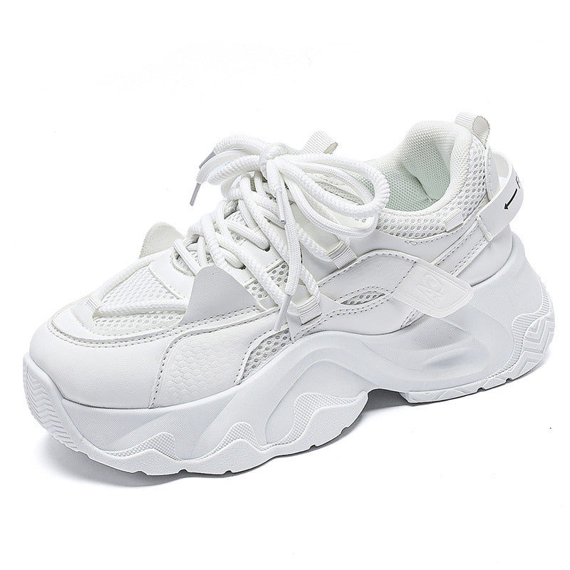 Damen Modische Sneakers mit atmungsaktiver Netzoberfläche und dämpfender Sohle R&B