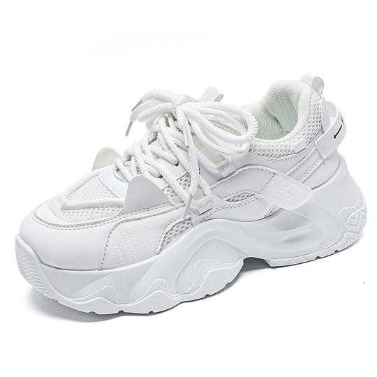 Damen Modische Sneakers mit atmungsaktiver Netzoberfläche und dämpfender Sohle R&B