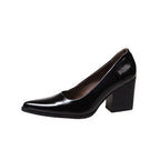 Damen elegante spitze Pumps mit Blockabsatz R&B