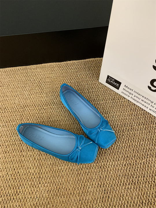 Damen Ballerina mit elegantem Schleifendetail R&B