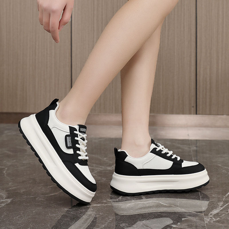 Damen modische Sneakers mit gepolsterter Sohle und atmungsaktivem Obermaterial R&B